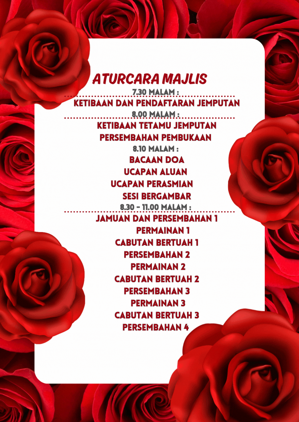 Aturcara Majlis